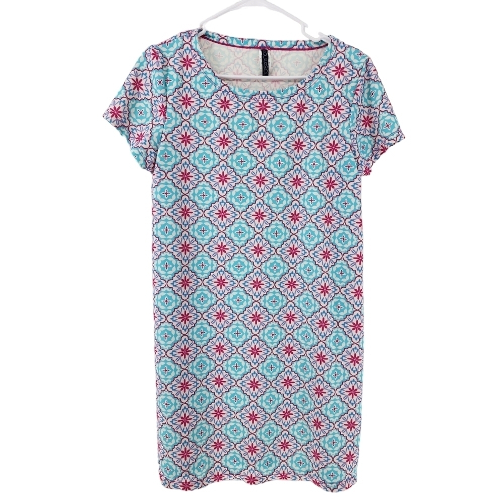 Aqua Et Sol Women's Beach Cover Up Dress - M